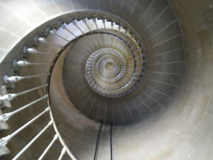 IMGP1560 Looking up, Phare Les Baleines, Île de Ré