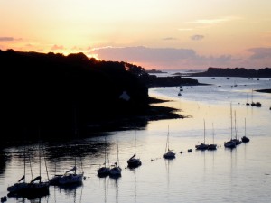 Imgp3441 Sunset over L'Aber Wrac'h