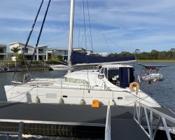 Panormitis at Home (near Jacobs Well) She is an older model but has been re-fitted and upgraded for Cruising