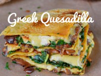 Greek Quesadilla